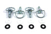 Motorcycle Dzus Bolts /4 x /Dzus Fasteners Quick Release Quarter Turn 17mm