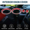 Subaru BRZ 4 Pcs / AC Vent Adjust Switch Knob Cover Ring (2022–2024)