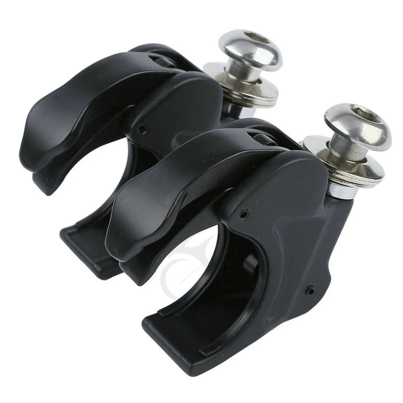 Harley Softail FXST, FXDWG 4PCS 41mm Windshield Clamps (1988-2013)