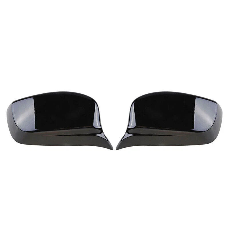 BMW E60 E61 M Sport Side Mirror Cover Caps Gloss Black (2003-2008)