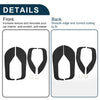 Ford Mustang (2022) - Black Car Door Anti Kick Pad Sticker Protector