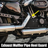 Harley 1 x Set Exhaust Heat Shield Pipe Shield