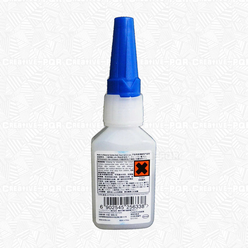 Rubber PVC - Industrial Strength Glue Loctite 401 Instant Adhesive 20ml
