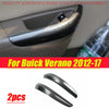 Buick Verano Carbon Fiber Rear Door Armrest Handle Cover Trim (2012–2017)
