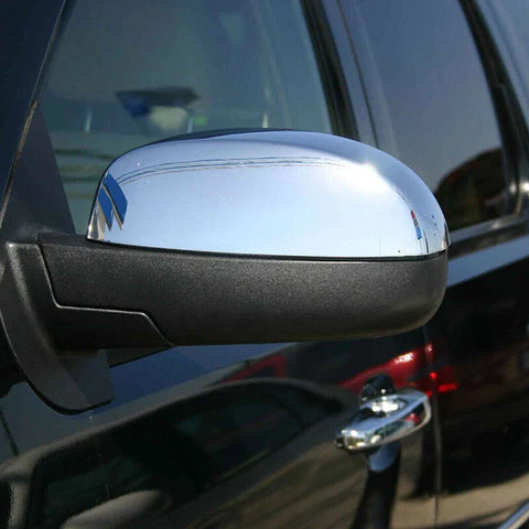 Silverado Tahoe Suburban Sierra Yukon Chrome Mirror Cover Caps (2007-2014)