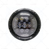 Nissan Patrol 7In Round LED Headlights Hi/Lo DRL Beam Lamps