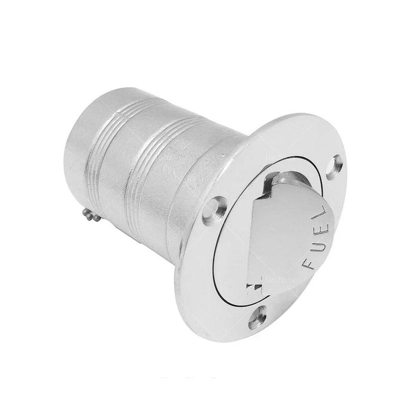 Marine Boat 1.5" Keyless Polished Stainless Steel Fuel Deck Fill