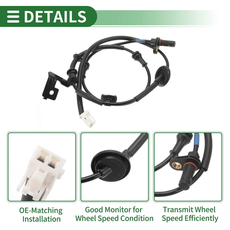 Hyundai Veloster 2012-2014 Right Rear ABS Wheel Speed Sensor
