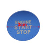 Toyota Tacoma, Yaris, Camry, Corolla Red Engine Start Stop Push Button Cover