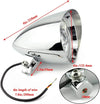 Harley Low Rider, Fat Bob 5.75" Chrome LED Daymaker Bullet Headlight (2014-2023)