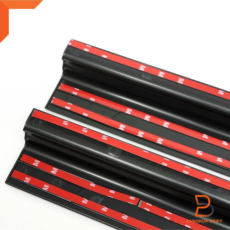 Isuzu D-Max Matte Black Scuff Plate Door Sill Protector (20-25)