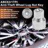 VW Toureg Key Socket Removal Tool Wheel Lock Lug Nut