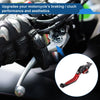 Yamaha TMAX560 Adjustable Short Brake Clutch Levers - Black/Red (2019–2020)