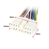 Subaru 12V 14 Pin Auto Female DVD Radio Wire Harness Adapter