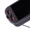 Right Side Car Seat Gap Filler Storage Box Organizer with Dual USB