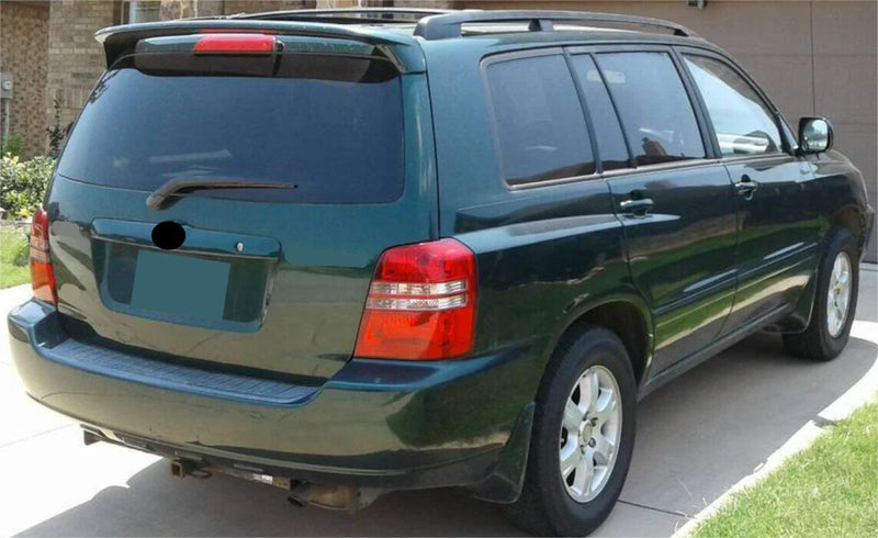 Toyota Highlander 2001-2007 Unpainted LED Rear Roof Spoiler Wing