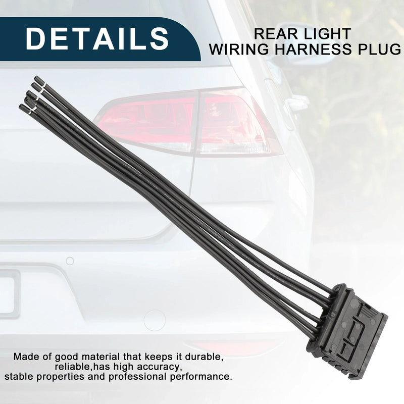 Peugeot 206 207 208 301 (2006-2015) | 2 Pcs Rear Light Wiring Harness Plug