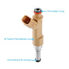 Toyota Corolla Matrix 1.8L 4pcs Car Fuel Injector (2009–2012)