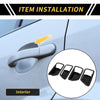 Toyota Tundra Carbon Fiber Interior Door Handle Bowl Covers (2022-2024)