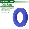 Make Model Oil Seal / 5 Pcs / Rotary Shaft Seal TPU 35x55x10mm Blue