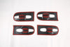 Toyota Sienna Door Handle Bowl Carbon Fiber Lid ABS Cover Trim (2011-2020)