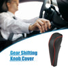 Honda Civic (2012-2015) Black Red Stitches Gear Shifting Knob Cover Trim