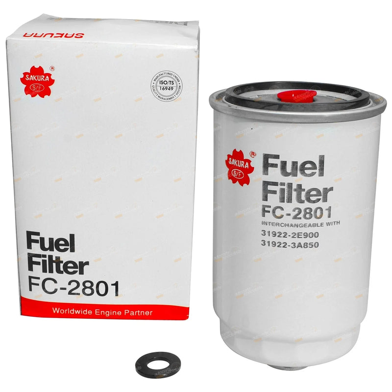 Kia Soul Fuel Filter AM 1.6L 4cyl D4FB Diesel (2009 - 2010)