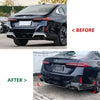 BMW 5 Series I5 G60 M Sport Rear Bumper Diffuser Lip (2024)