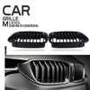 BMW E46 325Ci 330Ci 328 3 Series Gloss Black Kidney Grille (1998-2001)