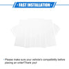Chrysler Town & Country - Silver Tone 10 x Pillar Door Window Trim Covers