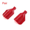 Yamaha 2 x Pair Red Plastic Handlebar Brush Bar Hand Guard Handguard