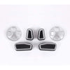 Alfa Romeo Giulia / Stelvio 6 x ABS Seat Button Trim (2017–2021)