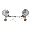 Harley Honda Yamaha Suzuki Cruiser Passing Turn Signal Fog Lights