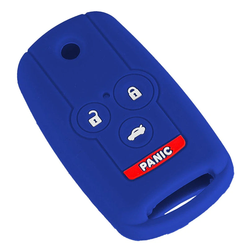 Acura TL TSX ZDX MDX Accord Silicone Remote Key Fob Cover Case (2004-2020)
