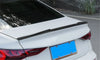 Audi A3 S3 Sedan Rear V Style Boot Spoiler Wing Carbon Fiber (2021-2023)