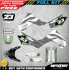 Kawasaki KLX 140 (2008-2018) SHADES STYLE Custom Graphics Full Kit