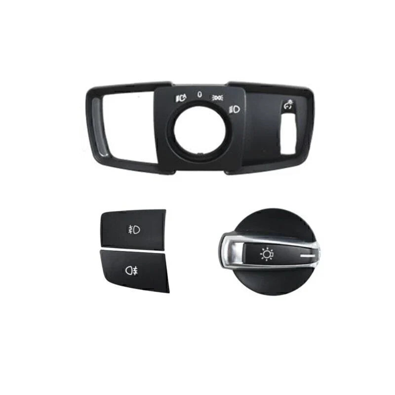 BMW F20 F21 F30 F32 F33 Headlight Switch Button Panel Cover Knob 2 x (2012-2019)