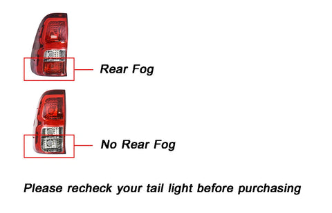 Toyota Hilux 1kd RH Tail Light (2015-2020)