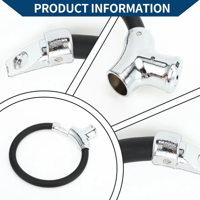 Bicycle - Black Portable 42cm Anti-Theft Cable Bike Lock