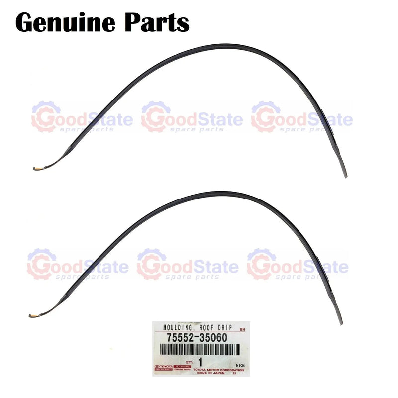 Toyota Hilux KDN165 KDN145 Dual Cab RH & LH Roof Drip