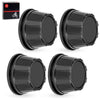 Honda MUV700 Big Red 4Pcs Front + Rear Wheel Center Cap (2009–2013)