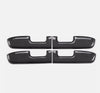 Toyota Corolla 4 x Carbon Fiber Door Handle Armrest Cover Trim Cap (2003–2008)