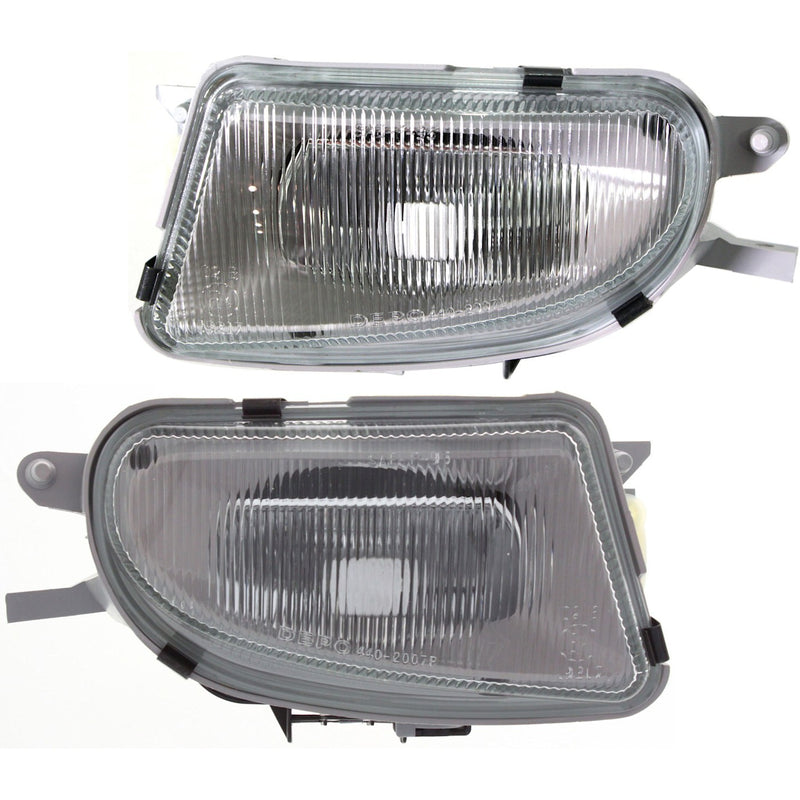Fog Light Set For 2000-03 Mercedes Benz E320 SLK230