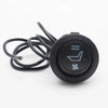Car Seat Heater Switch 3 Pin Round Heated Rocker Hi Low On/Off Control