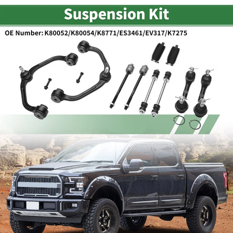 Ford Ranger (1998-2011) 2WD 12 Pcs Front Upper Control Arms