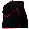 BMW Z4 Series E86 Coupe (2003-2008) Red Trim AutoWin Black Floor Mats
