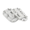 HONDA CB500X (2015-2016) Silver 2 x Wide Fat Brake Footpegs