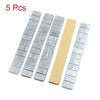 Motorcycle 2.1oz Adhesive Wheel Balance Weights Strips 140x19mm 5pcs