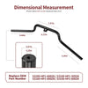 Honda TRX450R TRX450ER Handlebar (2004–2014)
