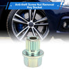 BMW Wheel Lock Lug Nut Anti Theft Removal Key Socket Adapter